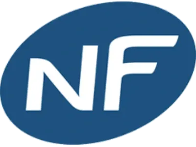 Logo officiel NF AFNOR — norme NF C 15-100 installation electrique
