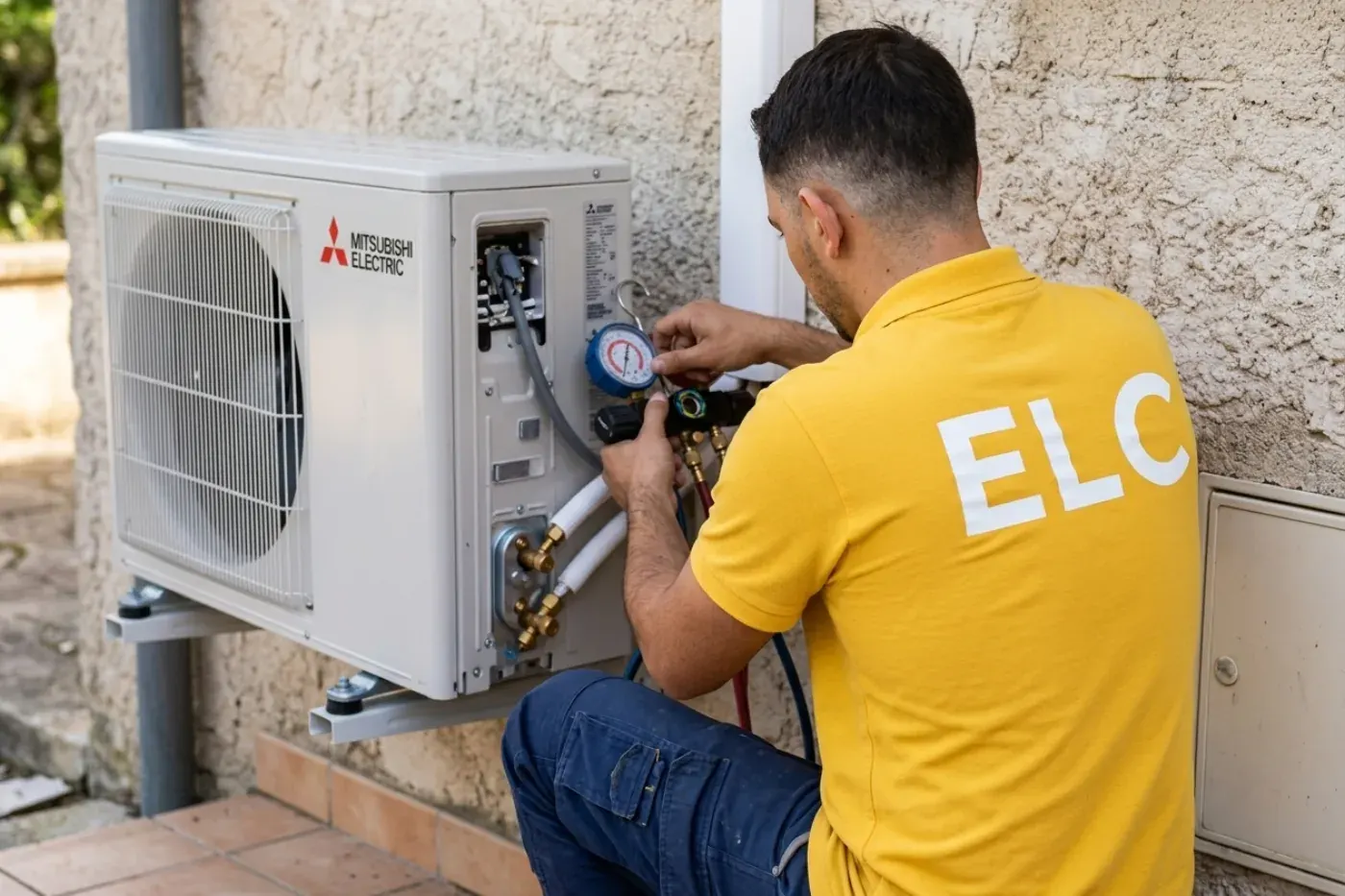ELC Tillé — équipe Qualifelec Électricien ELC en intervention à Tillé