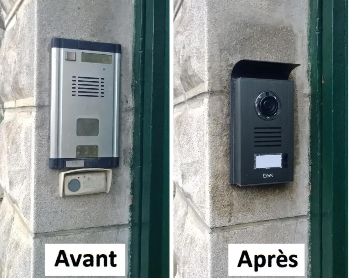 Interphone copropriété Beauvais — dossier AG et installation ELC électricien